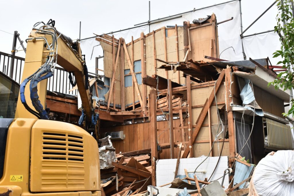 木造住宅の解体